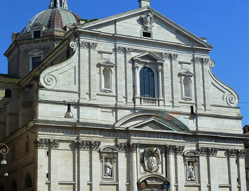 Macchina barocca nella Chiesa del Gesù